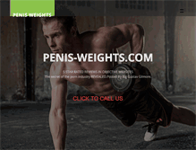 Tablet Screenshot of penis-weights.com